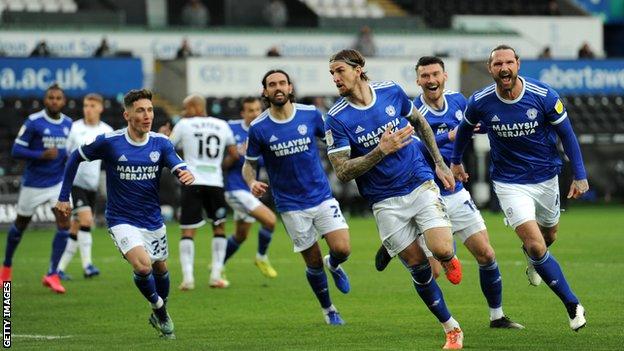 Swansea 0-1 Cardiff City: Aiden Flint fires Bluebirds to first South Wales  derby win since 2013, Football News