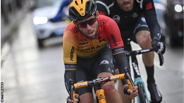 Cavendish photographié lors de la classique Gand-Wevelgem d'octobre 2020