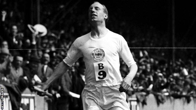 Scottish Olympian Eric Liddell