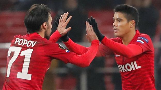 Spartak Moscow 4-3 Rangers: 11-game unbeaten Europa League run ends