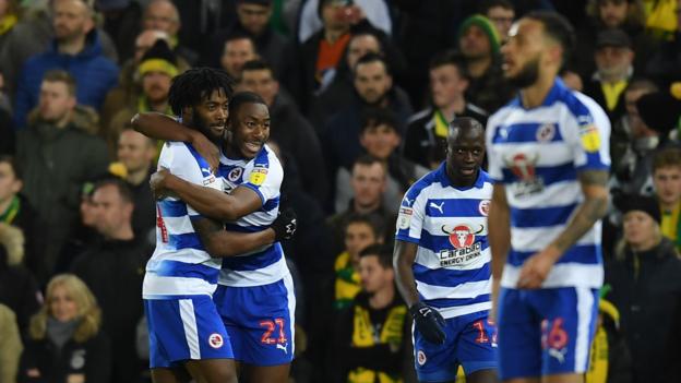 Norwich City 2-2 Reading: Royals strike late to seal draw at Carrow Road thumbnail