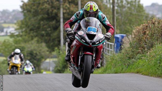 Cookstown 100: McLean races to double and Sheils wins Open race - BBC Sport