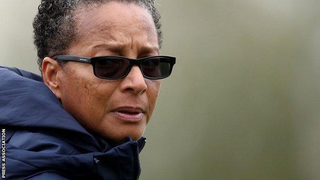Brighton manager Hope Powell has been in charge since the summer of 2017