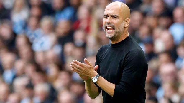 Manchester City 3-0 Fulham: Pep Guardiola City had clear chances to score more - Guardiola - BBC Sport