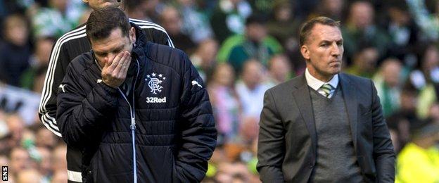 Graeme Murty and Brendan Rodgers