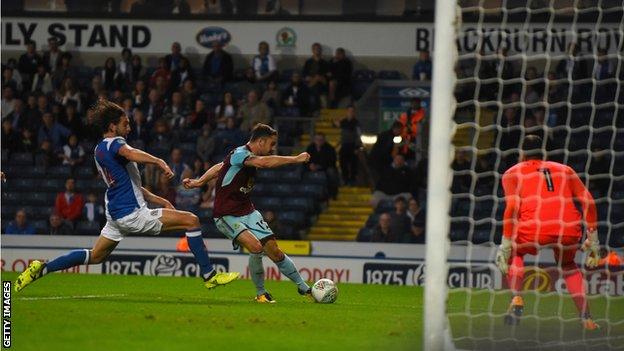 Robbie Brady scores against Blackburn