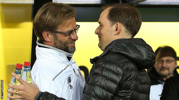 Jurgen Klopp and Thomas Tuchel