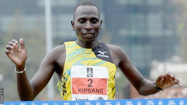 Joel Kipsang Kositany won the Belfast Marathon in 2013 and 2015