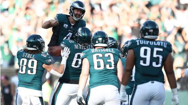 Pittsburgh Steelers 13-28 Philadelphia Eagles NFL Week 8 highlights and  touchdowns