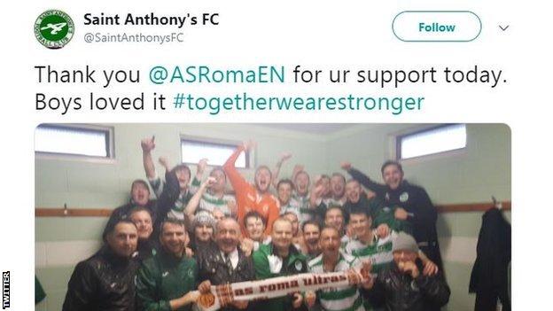 St Anthony's tweet