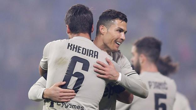 Sassuolo 0-3 Juventus: Cristiano Ronaldo scores as champions go 11 points clear - BBC Sport