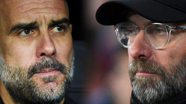 Pep Guardiola ve Jurgen Klopp