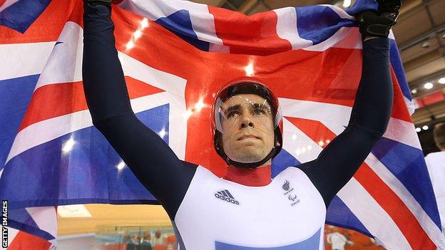 Cyclist Neil Fachie is set to compete at his fourth Paralympic Games this summer
