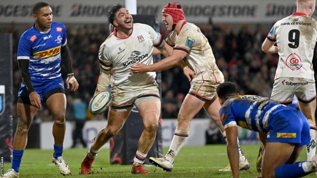 Jeff Toomaga-Allen: Ulster's new cult hero putting joy into rugby - BBC ...