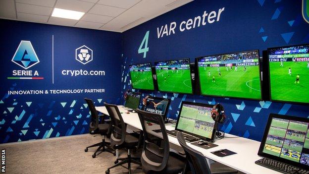 Centre VAR en Italie