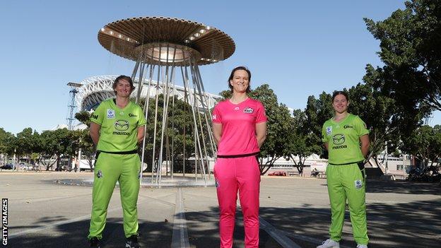 Big Bash players at Olympic Village