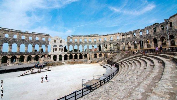 Pula Arena has staged big-name concerts