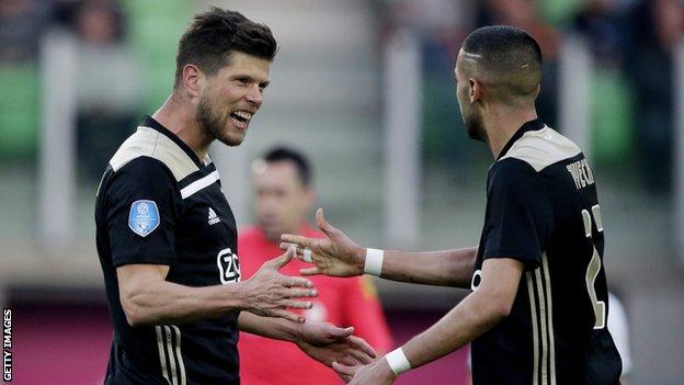 Klaas-Jan Huntelaar, Ajax
