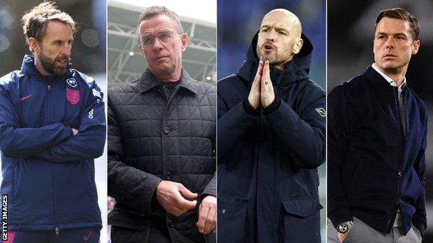 Gareth Southgate, Ralf Rangnick, Erik ten Hag and Scott Parker have all been linked with the job