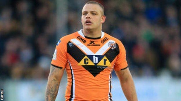 Jordan Tansey joined Wakefield from Castleford in 2015 after 15 tries in Super League appearances for the Tigers