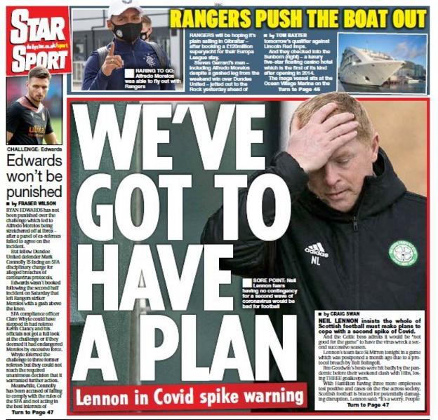 Daily Star back page