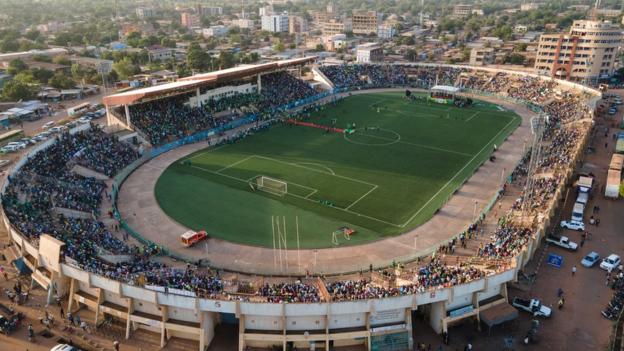 Burkina Faso's national stadium in Ouagadougou