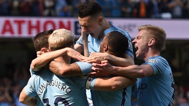 Manchester City 1-0 Tottenham: Phil Foden goal sends City top - BBC Sport