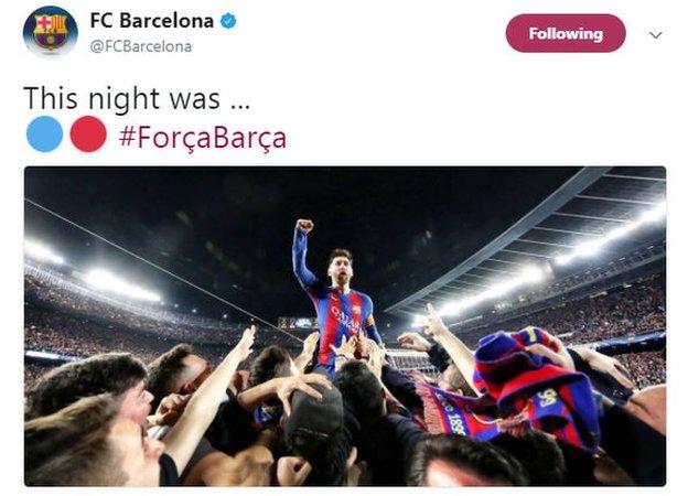 Neymar Was This The Moment Psg Target Decided To Leave Barcelona Bbc Sport