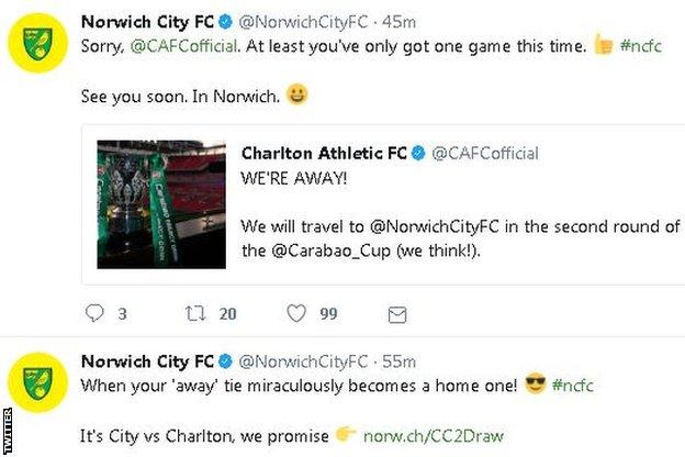 Norwich on Twitter