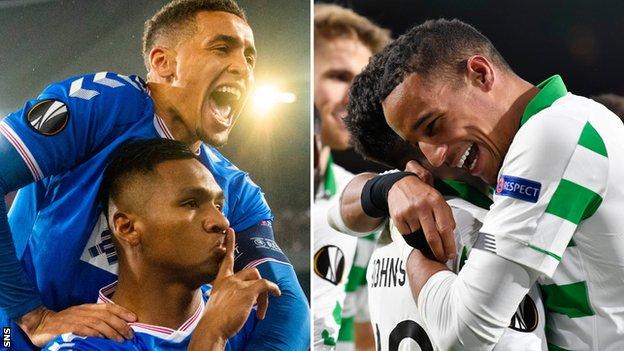 Rangers & Celtic celebrate