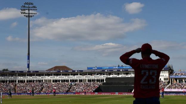 England fielder during T20 against New Zealand