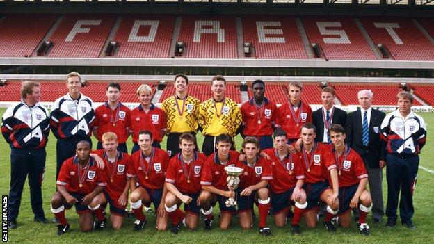 The last England team to win the final of the competition in 1993, when it as the European Under-18 Championship