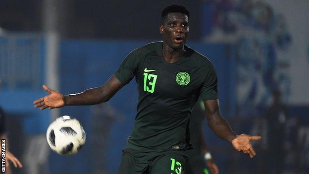 The spotlight in Nigeria falls on Paul Onuachu after his 10 second goal -  BBC Sport