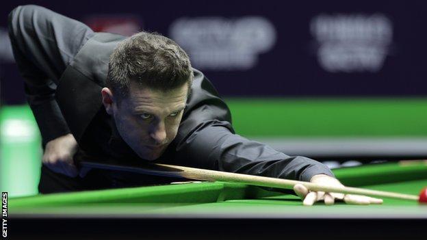 Mark Selby in action at the NI Open