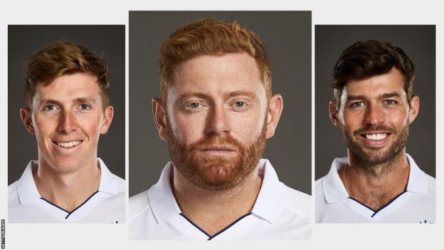 Zak Crawley, Jonny Bairstow and Ben Foakes