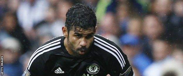 Chelsea striker Diego Costa