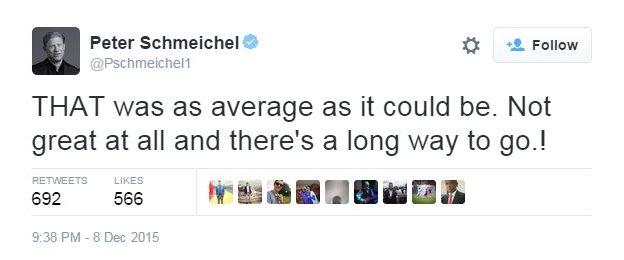 Former United goalkeeper Peter Schmeichel was not impressed by their performance