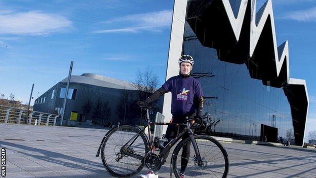 The time trials will start at Glasgow's Riverside Museum