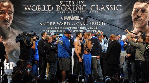 A similar Super Six World Boxing Classic, held between 2009 and 2011, saw Andre Ward beat Britain's Carl Froch in the final