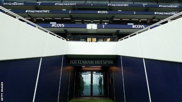 Tottenham initially announced on 31 March they were furloughing some staff
