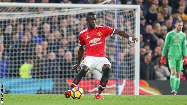 Manchester United defender Eric Bailly