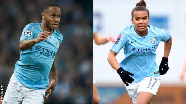 Raheem Sterling and Nikita Parris have starred for Manchester City this season