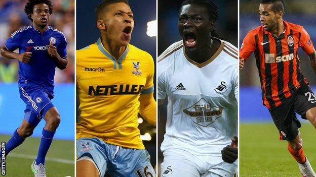 Loic Remy, Dwight Gayle, Bafetimbi Gomis & Alex Teixeira