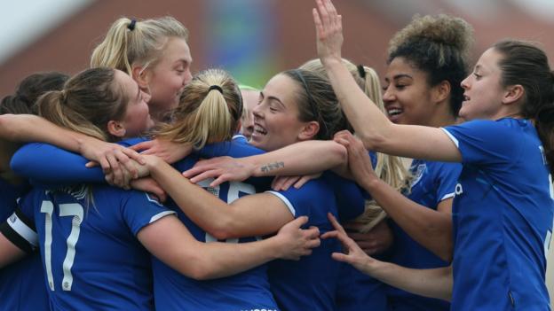 Women's Super League: Everton 3-1 Tottenham Hotspur thumbnail
