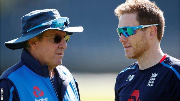 Trevor Bayliss and Eoin Morgan