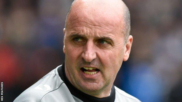 Portsmouth manager Paul Cook