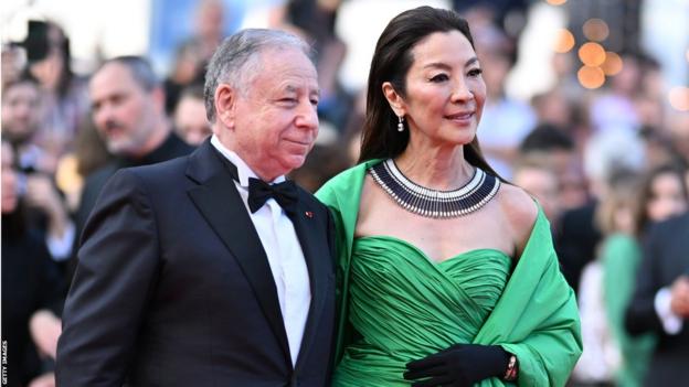 Michelle Yeoh and husband Jean Todt