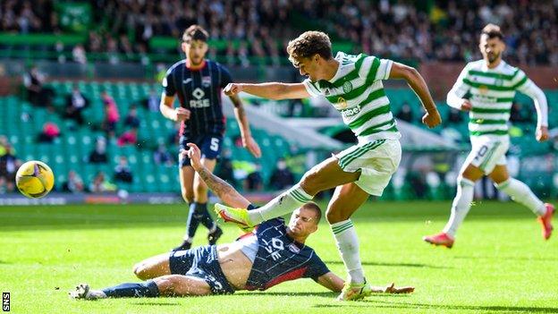 The Portuguese winger will be disappointed he failed to score a debut goal, but the 22-year-old can still be happy with his afternoon's work after being at the heart of Celtic's positive attacking play