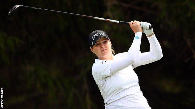 Solheim Cup 2019: Stacy Lewis pulls out of United States team - BBC Sport