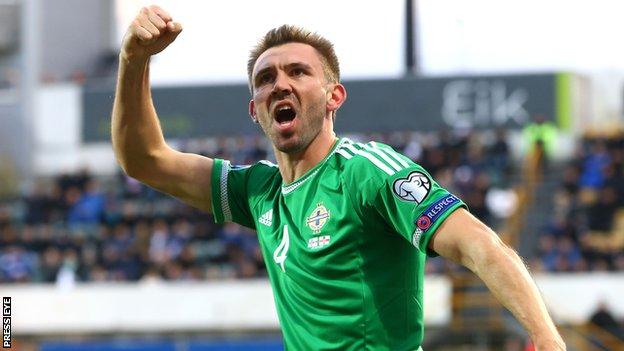 Gareth McAuley missed West Brom's 3-2 defeat by Everton last week with a calf injury